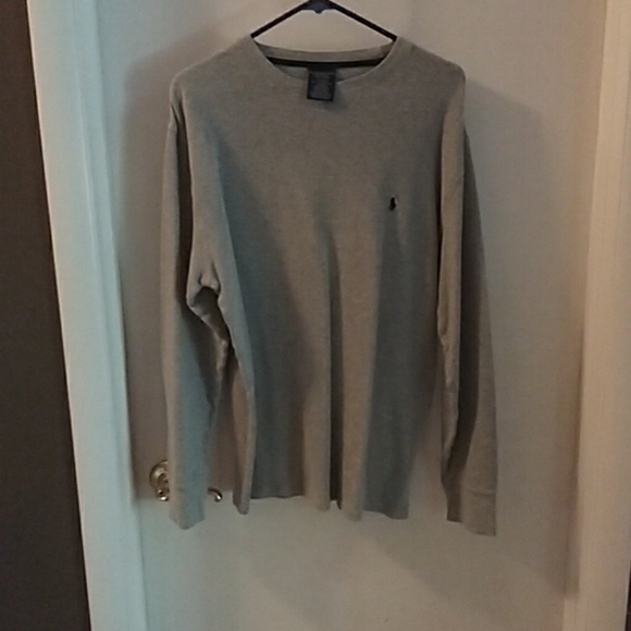 XL gray Polo Ralph Lauren long sleeved sleepwear - Picture 1 of 4